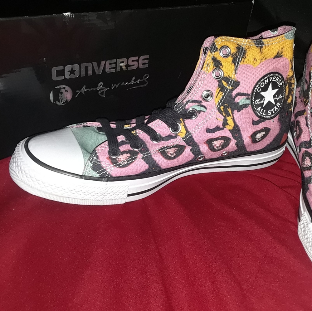 Andy Warhol High top Converse NIB